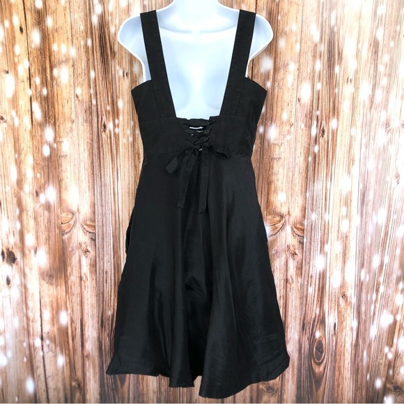 Donna Ricco New York 100% Silk Black Sleeveless Dress - Picture 11 of 11